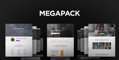 MEGAPACK - Marketing HTML Landing Pages Pack