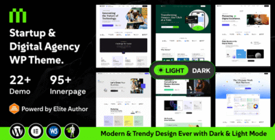 Mortar - Startup Digital Agency WordPress Theme