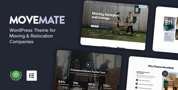 MoveMate - Moving Company WordPress Theme MoveMate - Moving Company WordPress Theme