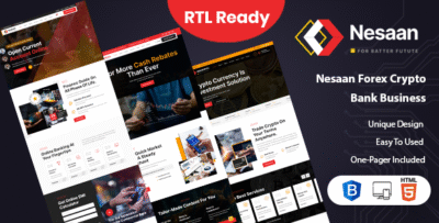 Nesaan Crypto Business HTML Template