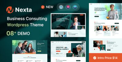 Nexta - Business Consulting Wordpress Theme
