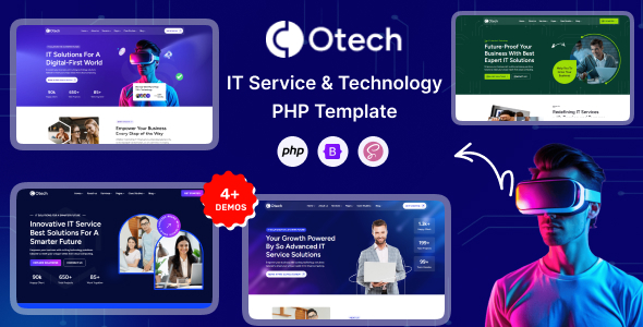 oTech - PHP IT Solutions & Technology Startup Template oTech - PHP IT Solutions & Technology Startup Template