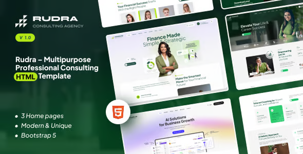 Rudra – Multipurpose Business Consulting HTML Template Rudra – Multipurpose Business Consulting HTML Template