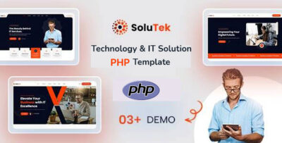 Solutek - IT Services Solution & Technology PHP Template