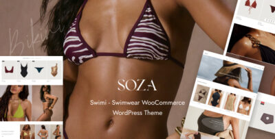 Soza - Swimwear & Underwear Store WordPress Theme