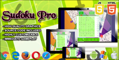 Sudoku-Pro - HTML5 Game
