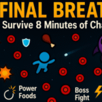 Super Breathe 5 Minute Procedural Survival HTML5 Game  Customizable Enemies Boss Fight
