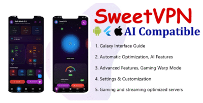SweetVPN – AI-Powered Galaxy VPN Interface