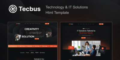 Tecbus - Technology & IT Solutions HTML Template