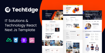 TechEdge - IT Solutions & Technology Vue Nuxt Js Template
