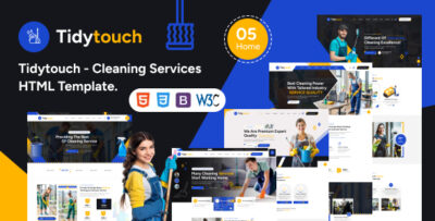 Tidytouch - Cleaning Services HTML Template