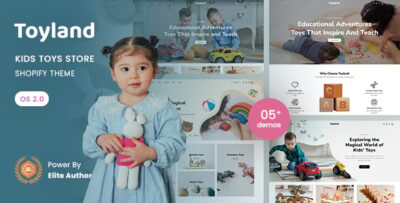Toyland - Kids Toys Store Shopify 2.0 Theme