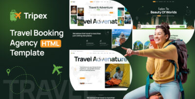 Tripex - Travel & Tour Booking HTML Template