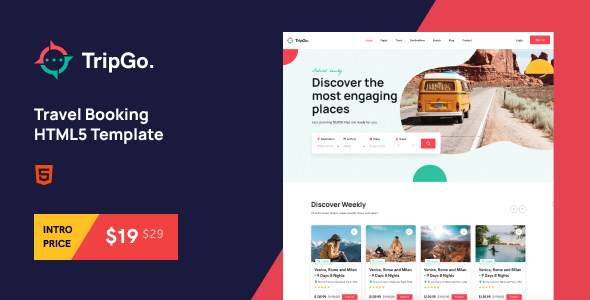 Tripgo - Travel Booking HTML5 Template Tripgo - Travel Booking HTML5 Template