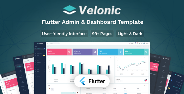 Velonic - Flutter Admin & Dashboard UI Kit Velonic - Flutter Admin & Dashboard UI Kit