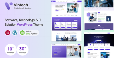 Vintech - Technology & IT Solutions WordPress Theme