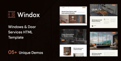 Windox | Windows & Doors Services HTML Template