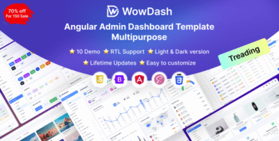 WowDash - Angular 19 - Admin Dashboard Template Multipurpose