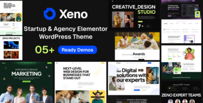 Xeno - Startup & Agency Elementor WordPress Theme