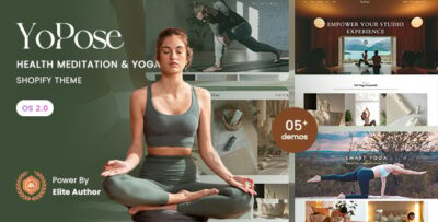 Yopose - Health Meditation & Yoga Shopify 2.0 Theme