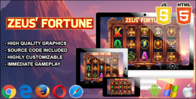 Zeus Fortune - HTML5 Slot Machine