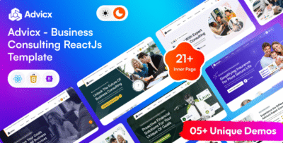 Advicx - Business Consulting React Template