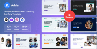 Advisr - Multipurpose Business Consulting Symfony Template