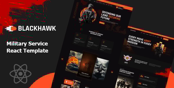 BlackHawak - Military Service React Template BlackHawak - Military Service React Template