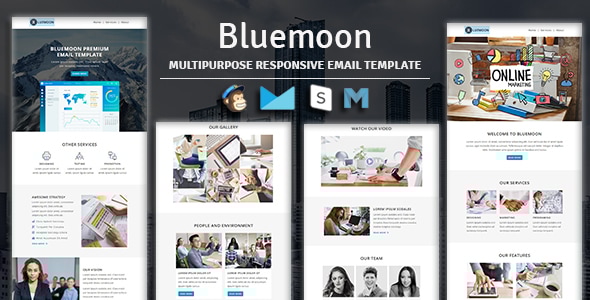 Bluemoon - Multipurpose Responsive Email Template Bluemoon - Multipurpose Responsive Email Template