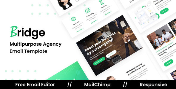 Bridge Agency - Multipurpose Responsive Email Template Bridge Agency - Multipurpose Responsive Email Template