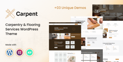 Carpent - Carpentry & Home Services WordPress Elementor Theme