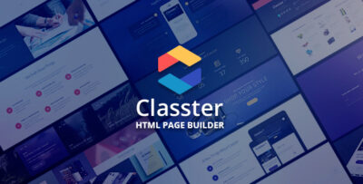 Classter | Landing Page Set Theme