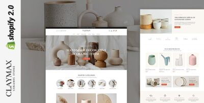 Claymax - Ceramic Art Store Shopify 2.0 Responsive Theme