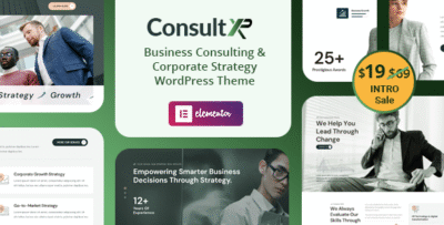 Consultxp - Business Consulting & Strategy WordPress Theme