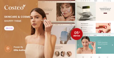 Costeo - Skincare & Cosmetics Shopify 2.0 Theme