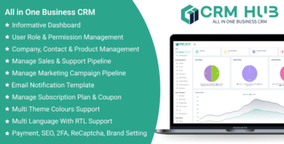 CRM Hub SaaS - All in One Business CRM