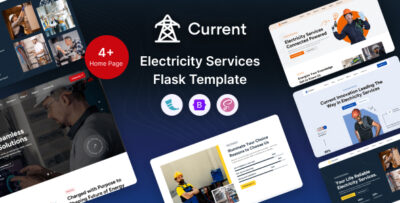 Current - Flask Electricity Services Template