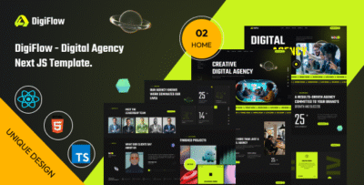 Digiflow - Digital Agency NextJs Template