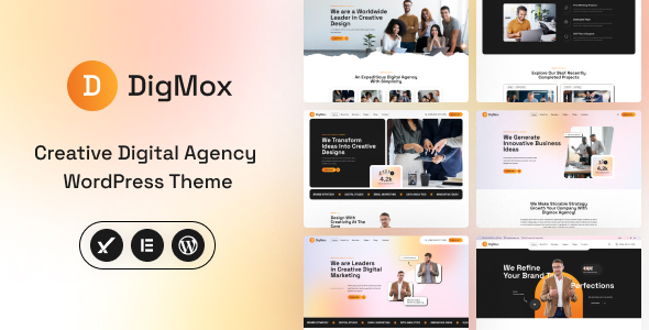 Digmox - Digital Agency WordPress Theme Digmox - Digital Agency WordPress Theme
