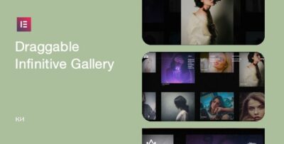 Draggable Infinitive Gallery for Elementor