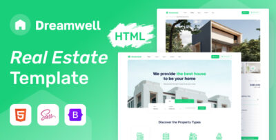 Dreamwell - Real Estate HTML Template