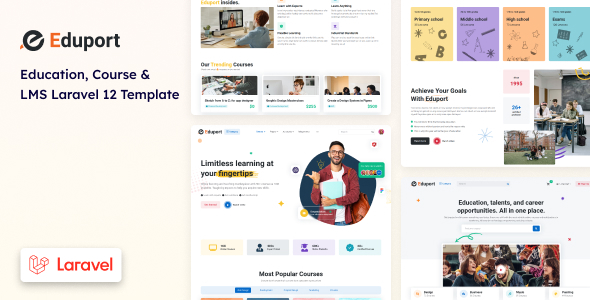 Eduport - Laravel 12 LMS, Education and Course Template Eduport - Laravel 12 LMS, Education and Course Template