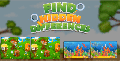 Find Hidden Differences - Unity Puzzle Game with AdMob Ads