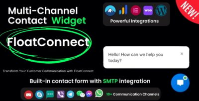 FloatConnect - Advanced Multi-Channel Contact Widget for WordPress
