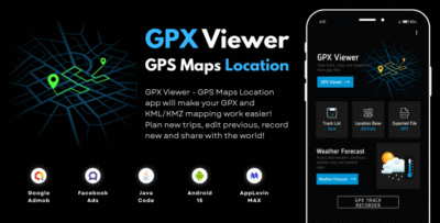 GPX Viewer GPS Maps Location with AdMob Ads Android