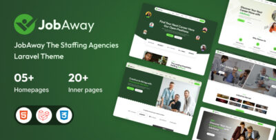 Jobaway - Staffing Agency Laravel Template