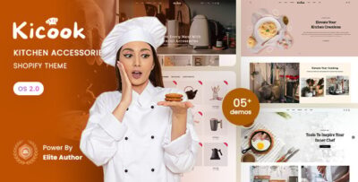 Kicook - Kitchen Accessories Shopify 2.0 Theme