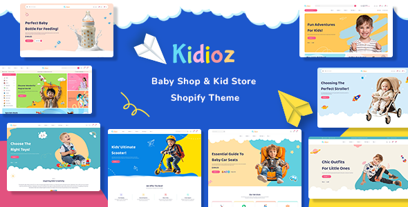 Kidioz - Baby Shop & Kid Store Shopify Theme Kidioz - Baby Shop & Kid Store Shopify Theme
