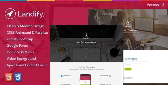 Landify - One Page Parallax Landify - One Page Parallax