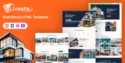 Livesta – Real Estate HTML Template